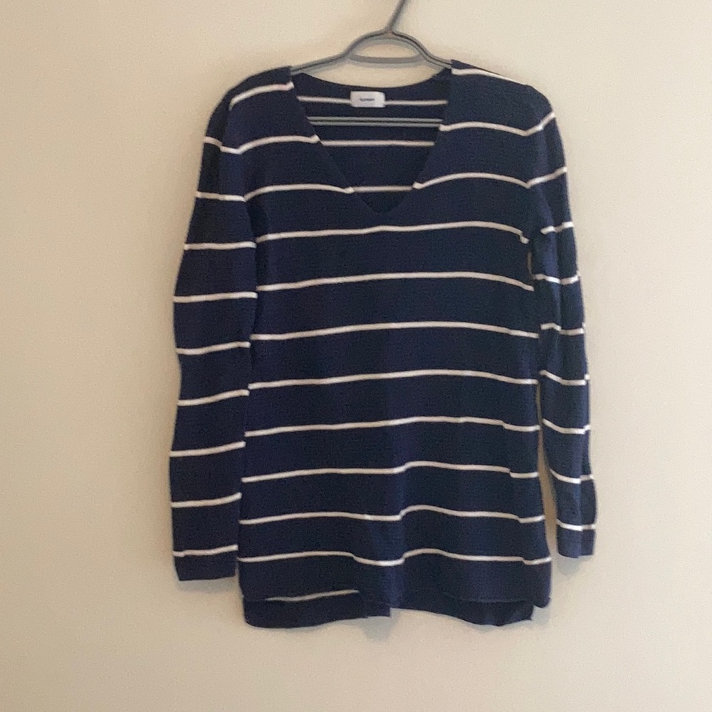 Navy Stripe Sweater